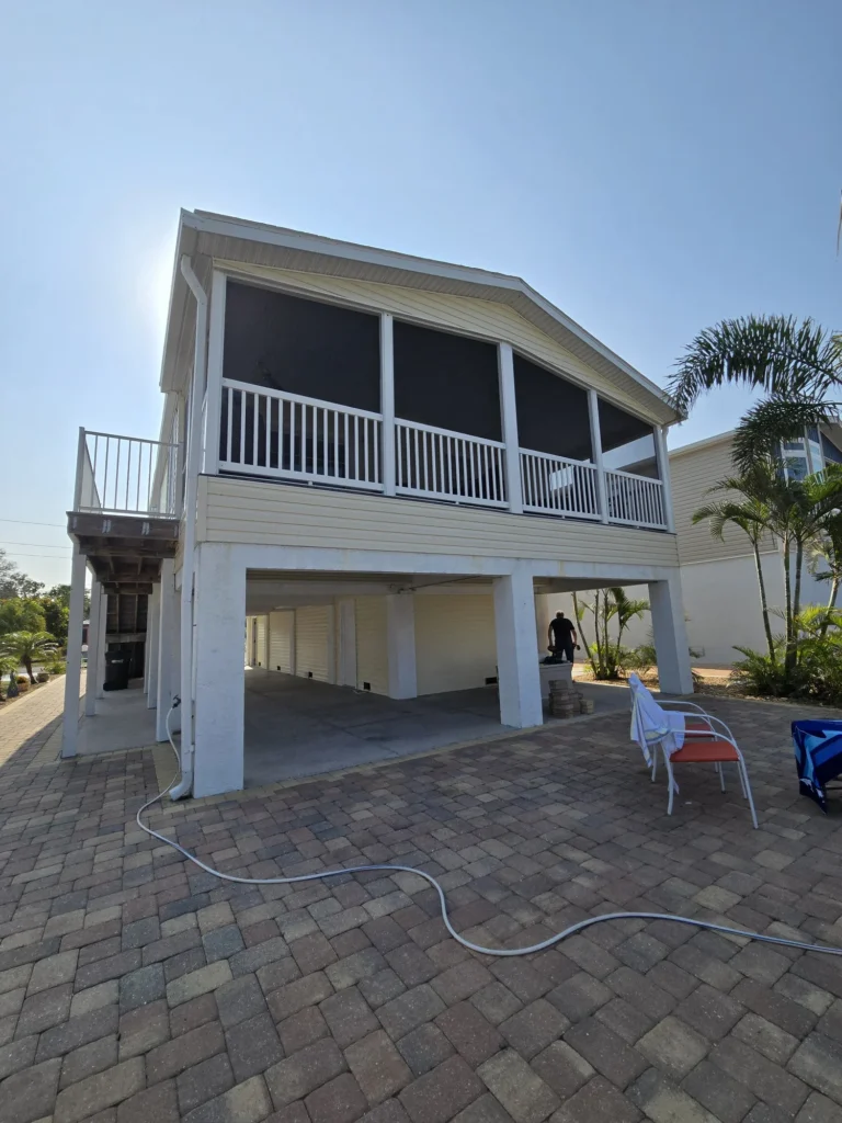 pressure washing