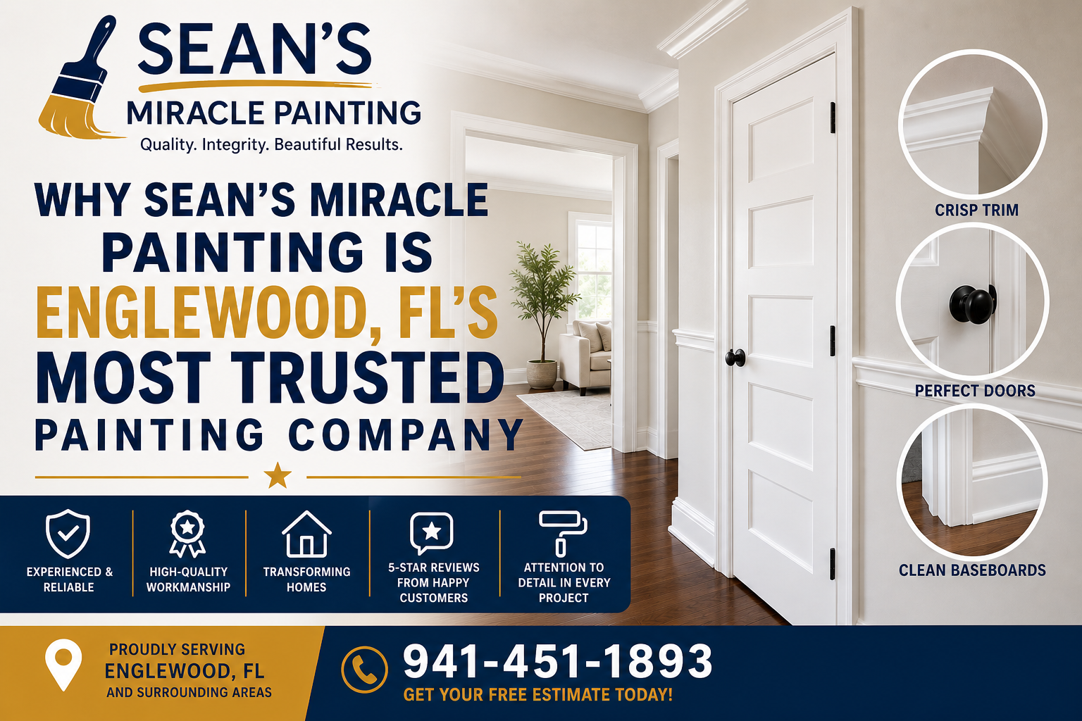Sean's Miracle Painting Is Englewood FL