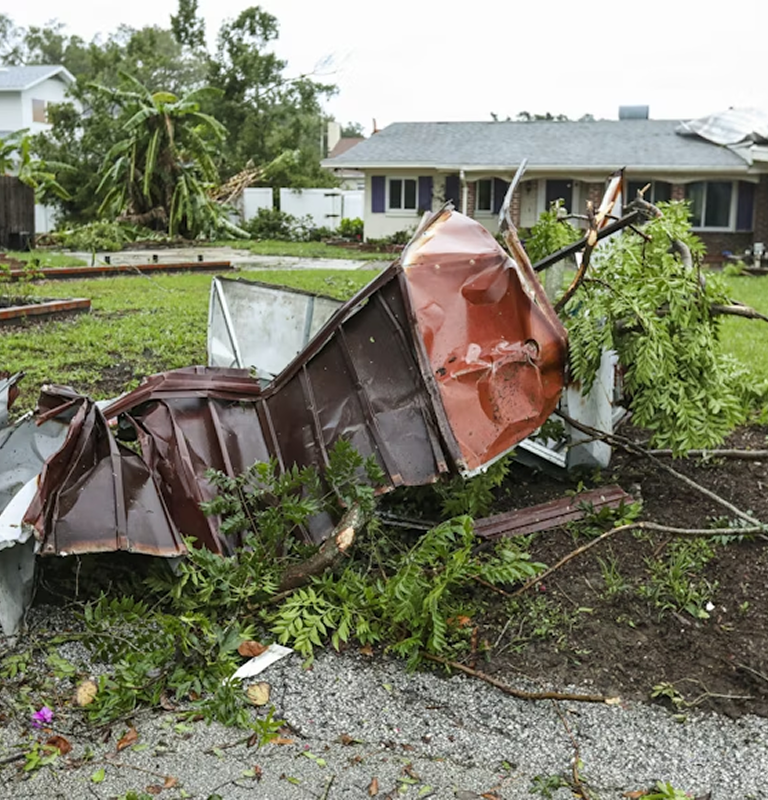 Storm Damage Home