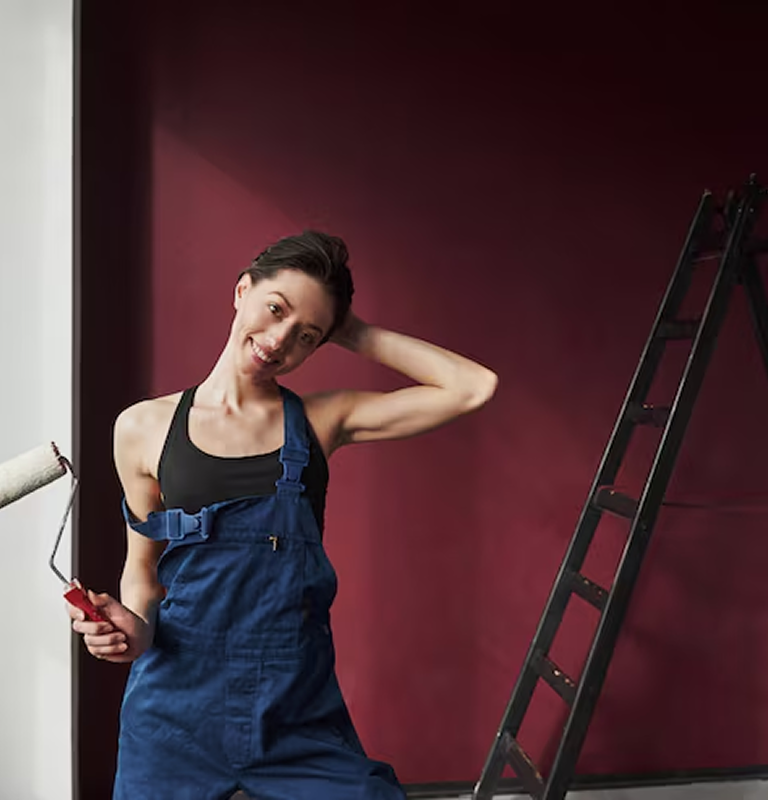 Wallpaper painting