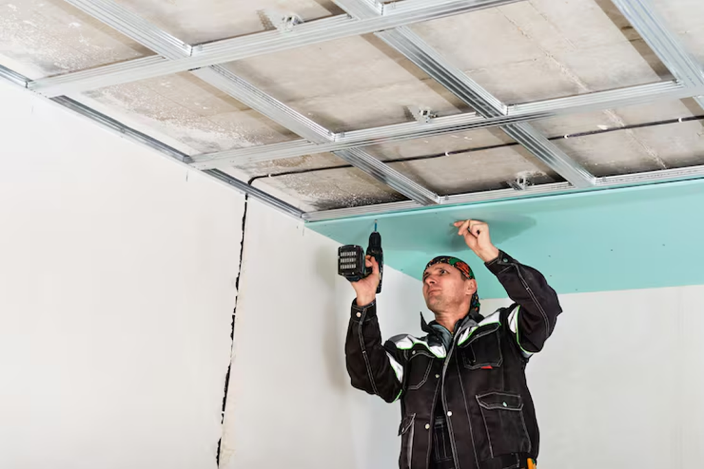 Garage Ceiling Painting
