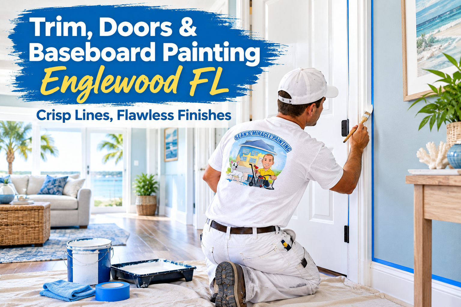 Trim, Doors & Baseboard Painting Englewood FL